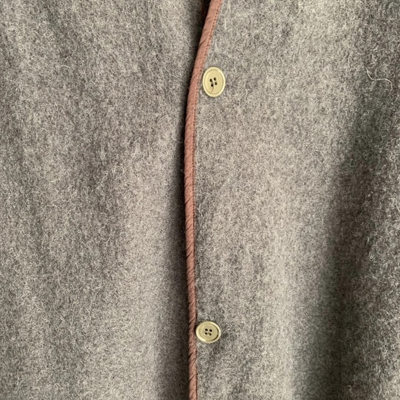 Vintage over dyed Wool military liner size S M - Picture 4 of 5